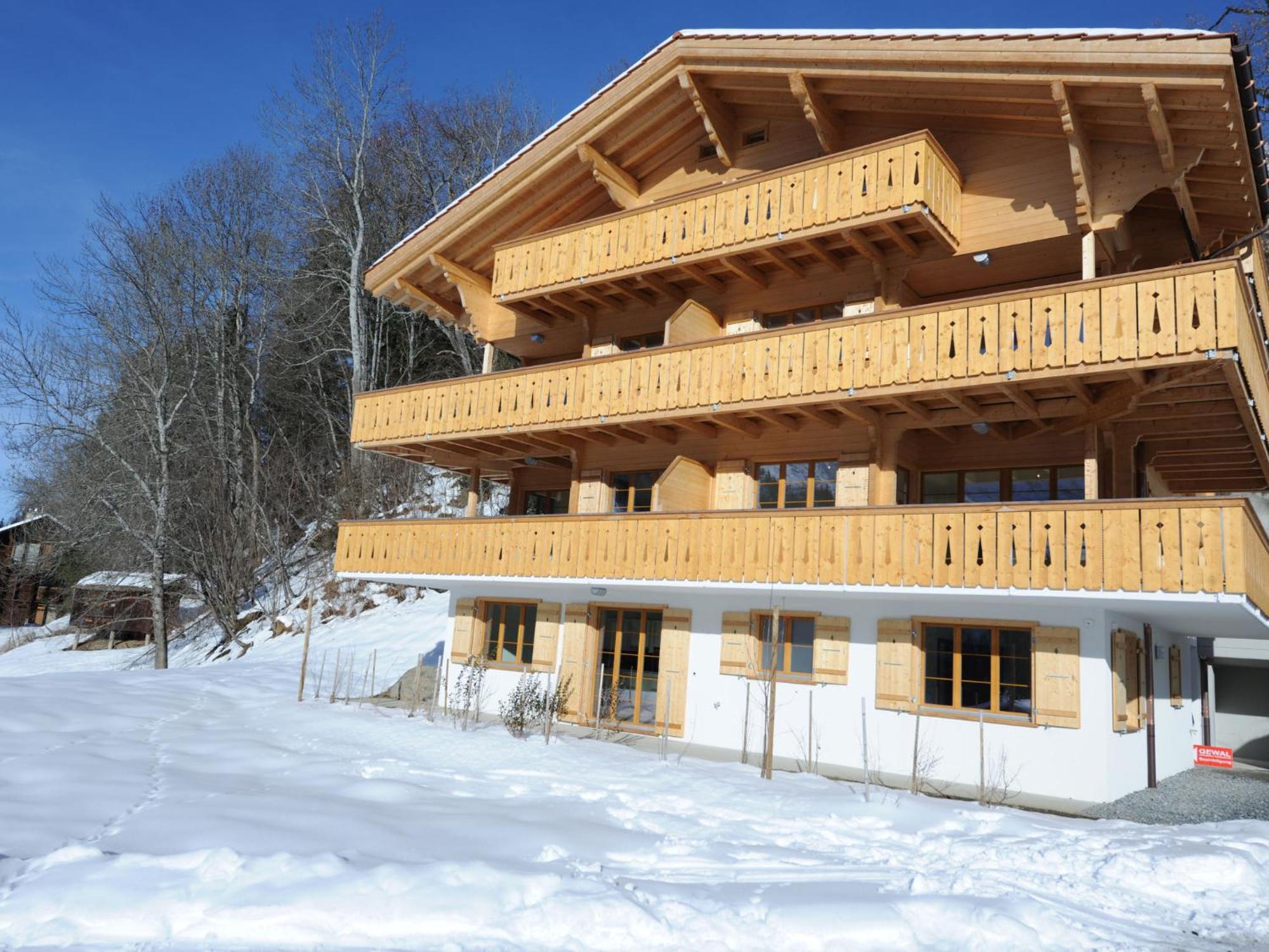 Apartment Panoramapark Soleil Haus D Apt 3 By Interhome Wengen Eksteriør bilde